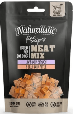Naturalistic Meat mix Lamb With Spinach & Beef with Apple