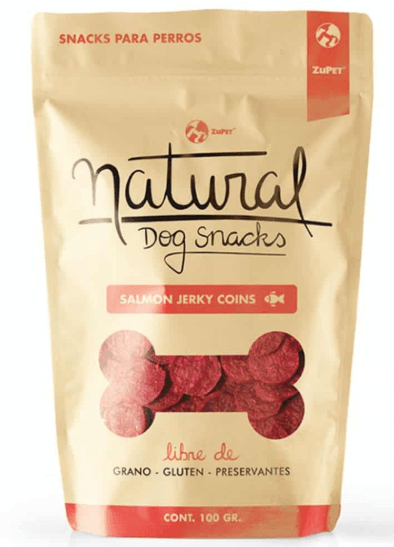 NATURAL SALMON JERKY SLICES 100GR