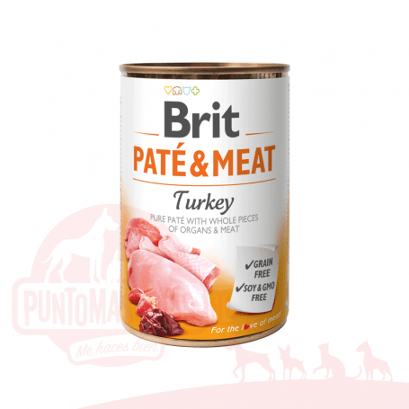 Brit Paté & Meat Chicken & Turkey for Puppy 400 g