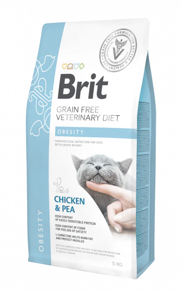 Brit Veterinary Diets Cat Obesity – Bolsa 2 kg - Imagen 2