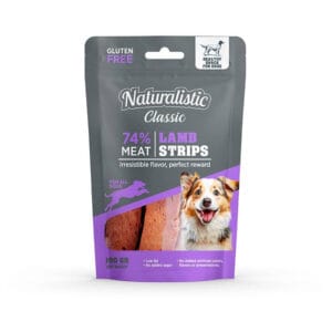 Naturalistic Classic Lamb Strips 100 g