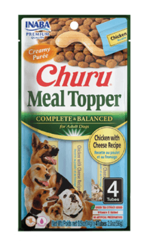 CHURU MEAL TOPPER CHICKEN WITH CHEESE RECIPE