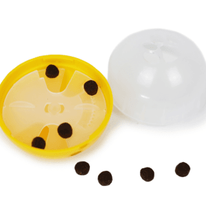 HEY! PELOTA DISPENSADORA DE PREMIOS GATO 8,5CM