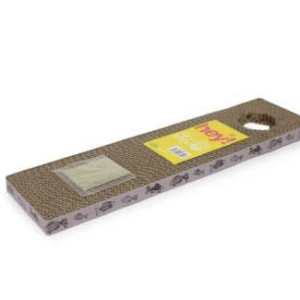 HEY! RASCADOR VERTICAL PERFORADO PARA PUERTA DE GATO 45X12X2 CM