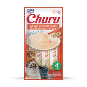 Churu Chicken with Beef Recipe 4 Tubes para Gato