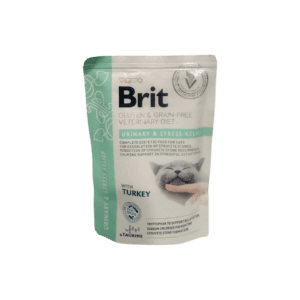 Brit Cat Gluten & Grain-Free Veterinary Diet Urinary & Stress Relief con Pavo 85 g