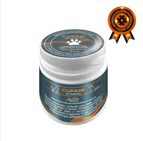 Bálsamo para patitas y nariz con Nano Cobre 60 grs Perros y Gatos