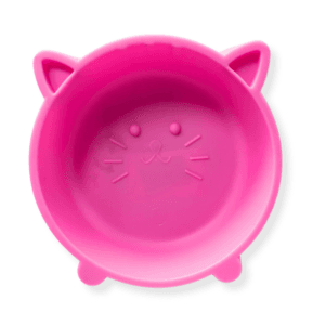 Plato Gato Plastico Cara Gato