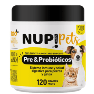 Nup!Pets Pre&Probióticos Sabor Pollo 120 gr