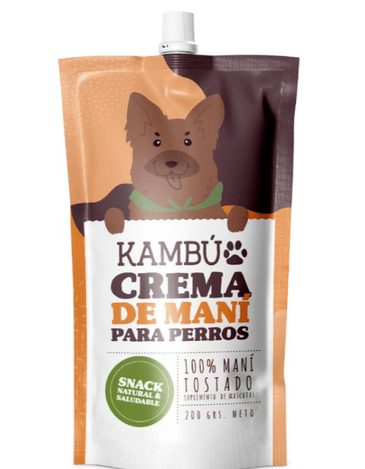 Kambú Crema de maní Tradicional para Perros 200 grs