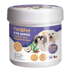 PetMyPet Eye Wipes Toallitas Limpieza Ojos 130 unidades