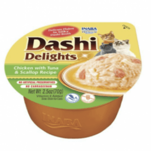 Dashi Delights Chicken with Tuna & Scallop Recipe 70gr