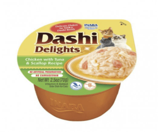Dashi Delights Chicken with Tuna & Scallop Recipe 70gr
