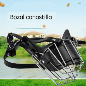 Bozal tipo Canastilla Acero Inoxidable Talla L